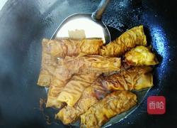 红烧百叶包肉的做法图解17