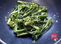 蒜蓉炒芥蓝的做法图解6