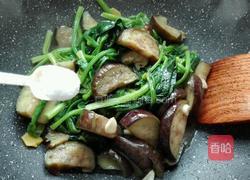 茄子炒菠菜的做法图解13