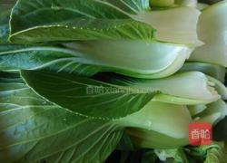 虾仁油菜拌粉丝的做法图解1