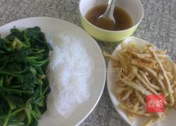 芥末菠菜的做法图解4