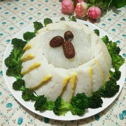 聚宝盆（扣蒸鱼糕）的做法[图]