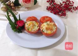 ＃年夜饭＃红红火火（番茄盅）的做法图解8