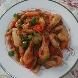 马蹄炒河虾的做法[图]