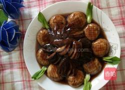 双喜临门(红烧佛手双菇)的做法图解15