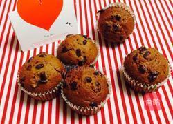 蜜豆可可玛芬的做法图解10