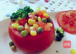 红运满堂(西红柿盅)的做法图解25