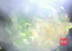 菜头炒蒜苗的做法图解6
