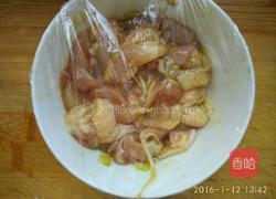 紫糯鸡块的做法图解4