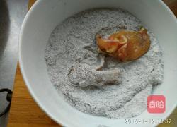 紫糯鸡块的做法图解8