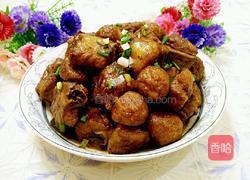 虎皮鹌鹑蛋烧排骨的做法图解14