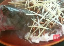 豆酱豉油蒸鲈鱼的做法图解10