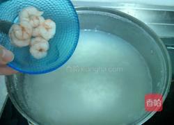 菠菜虾仁粥的做法图解8