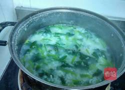 菠菜虾仁粥的做法图解10