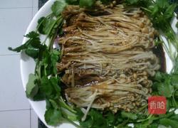 凉拌金针菇的做法图解7