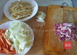 炒饼的做法图解1