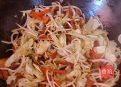 炒饼的做法图解4