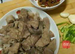 爆炒猪肺的做法图解4