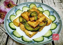 蒜香煎豆腐的做法图解11