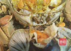 盐水河蟹的做法图解4