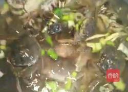 盐水河蟹的做法图解2