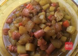 红烧土豆冬瓜块的做法图解7