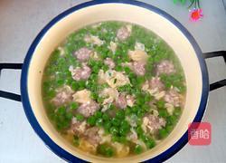 豌豆肉圆汤的做法图解9
