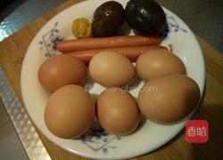 五彩蒸蛋膏（高）的做法图解1