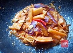 茄汁肉丝烧茄条的做法图解13