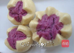 荷花馒头的做法图解8