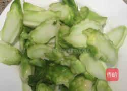 素炒儿菜的做法图解2