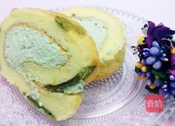 #年夜饭#迷彩蛋糕卷的做法图解27
