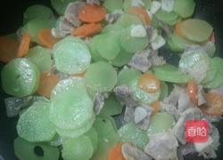 咸肉青笋片的做法图解7