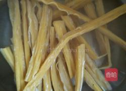 韭菜炒腐竹的做法图解1