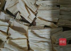 韭菜炒腐竹的做法图解3