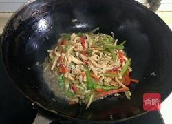 五彩鸡丝的做法图解8