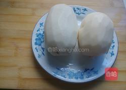 凉拌荷心的做法图解2