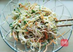 凉拌豆芽菜的做法图解4