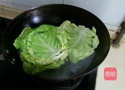 圆白菜酿肉的做法图解3