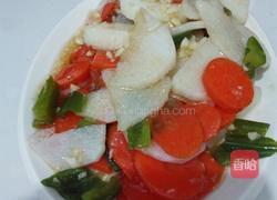 拌胡萝卜山药的做法图解4