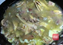 盐水鹅大白菜粉丝煲的做法图解4