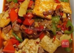 咸肉烧豆腐的做法图解5