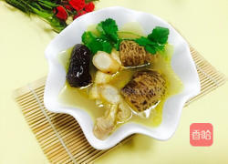 人参花菇鸡汤的做法图解7