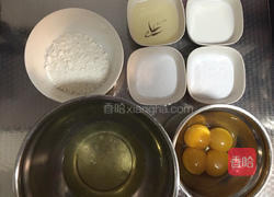 草莓(蓝莓)奶油戚风蛋糕(八寸)的做法图解1