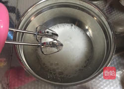 草莓(蓝莓)奶油戚风蛋糕(八寸)的做法图解5