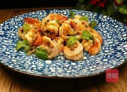 蒜茸胡椒虾的做法图解10