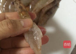 蒜蓉粉丝蒸开背虾的做法图解6