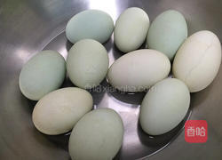 卤双黄海鸭蛋的做法图解3