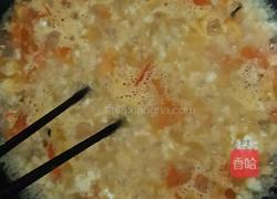 番茄鸡蛋疙瘩汤的做法图解7