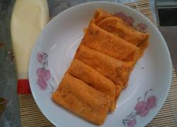 胡萝卜鸡蛋卷饼